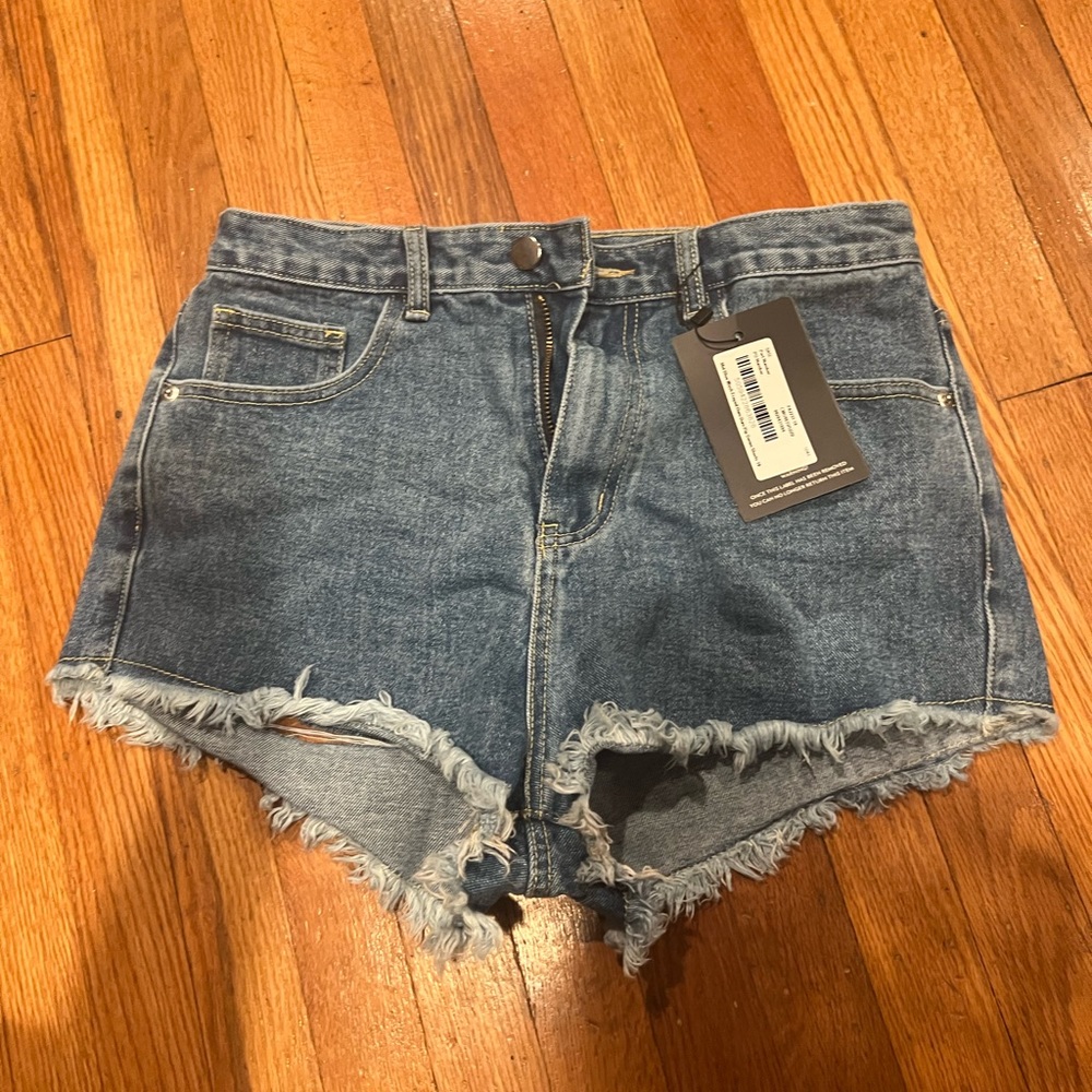 Pretty little thing denim shorts